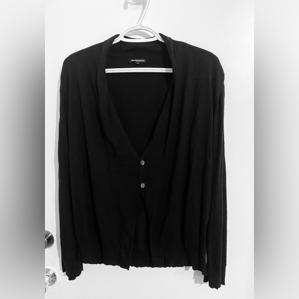 Ann Demeulemeester Classic Black Sweater